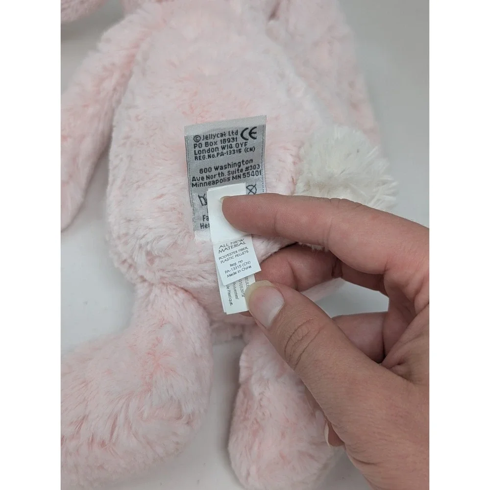 Jellycat Bashful Blush Pink Bunny Medium 11